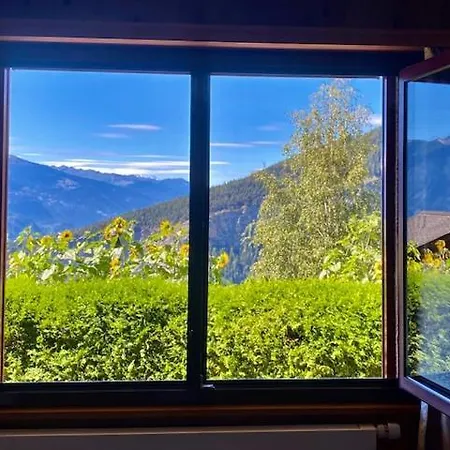 Verträumt Schön Zu Jeder Jahreszeit Bergpanoramasicht * Albinen