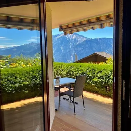 Verträumt Schön Zu Jeder Jahreszeit Bergpanoramasicht Apartment Albinen