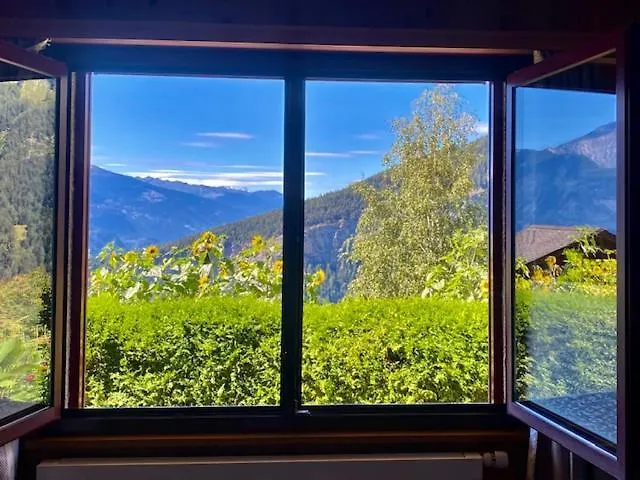 Vertraeumt Schoen Zu Jeder Jahreszeit Bergpanoramasicht * Albinen