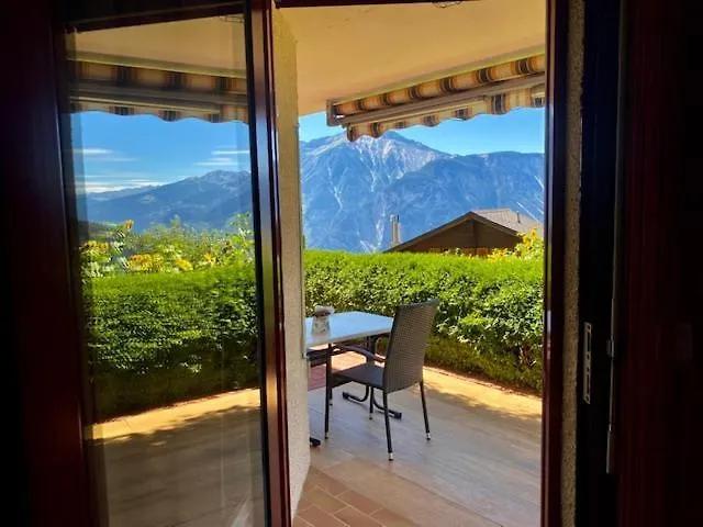 Vertraeumt Schoen Zu Jeder Jahreszeit Bergpanoramasicht Appartement Albinen